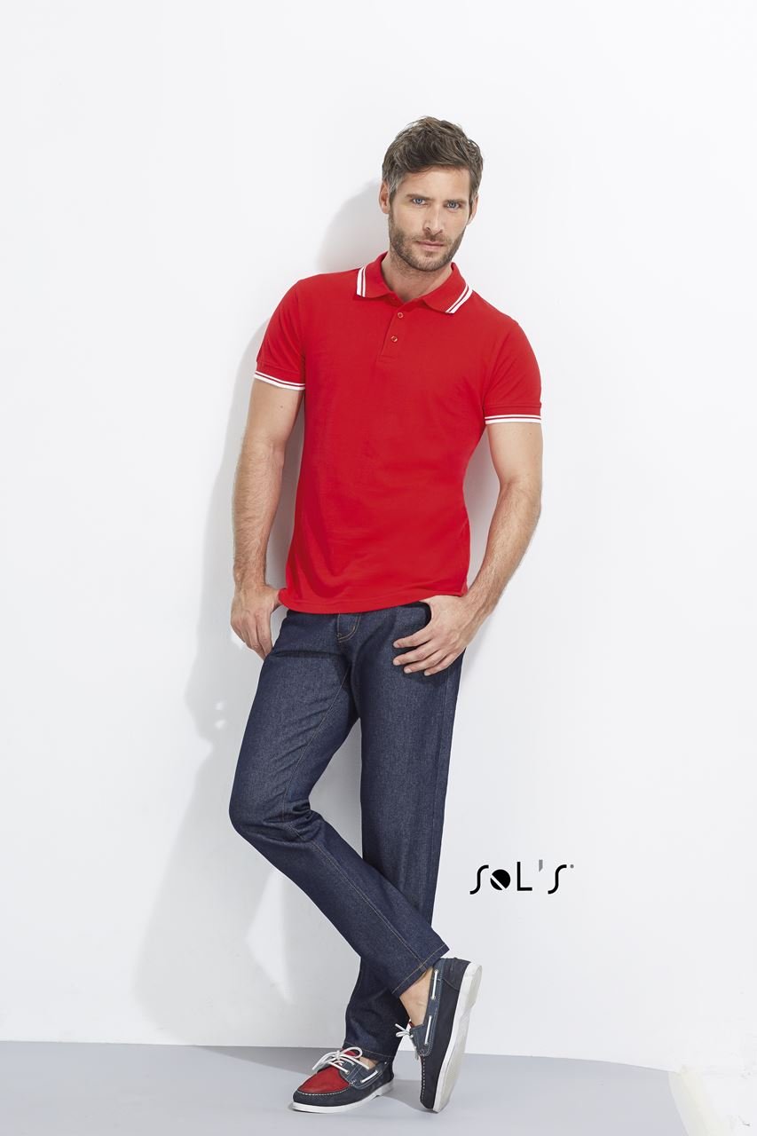  Tricou polo barbati Pasadena Pique