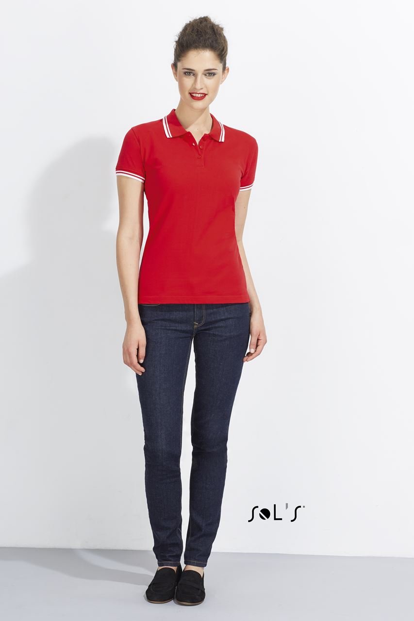  Tricou polo dama Pasadena Pique