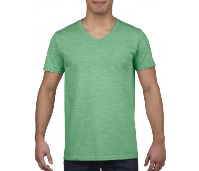 Tricou barbati guler V Softstyle