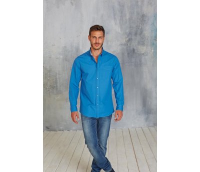  Camasa barbati maneca lunga Washed Poplin