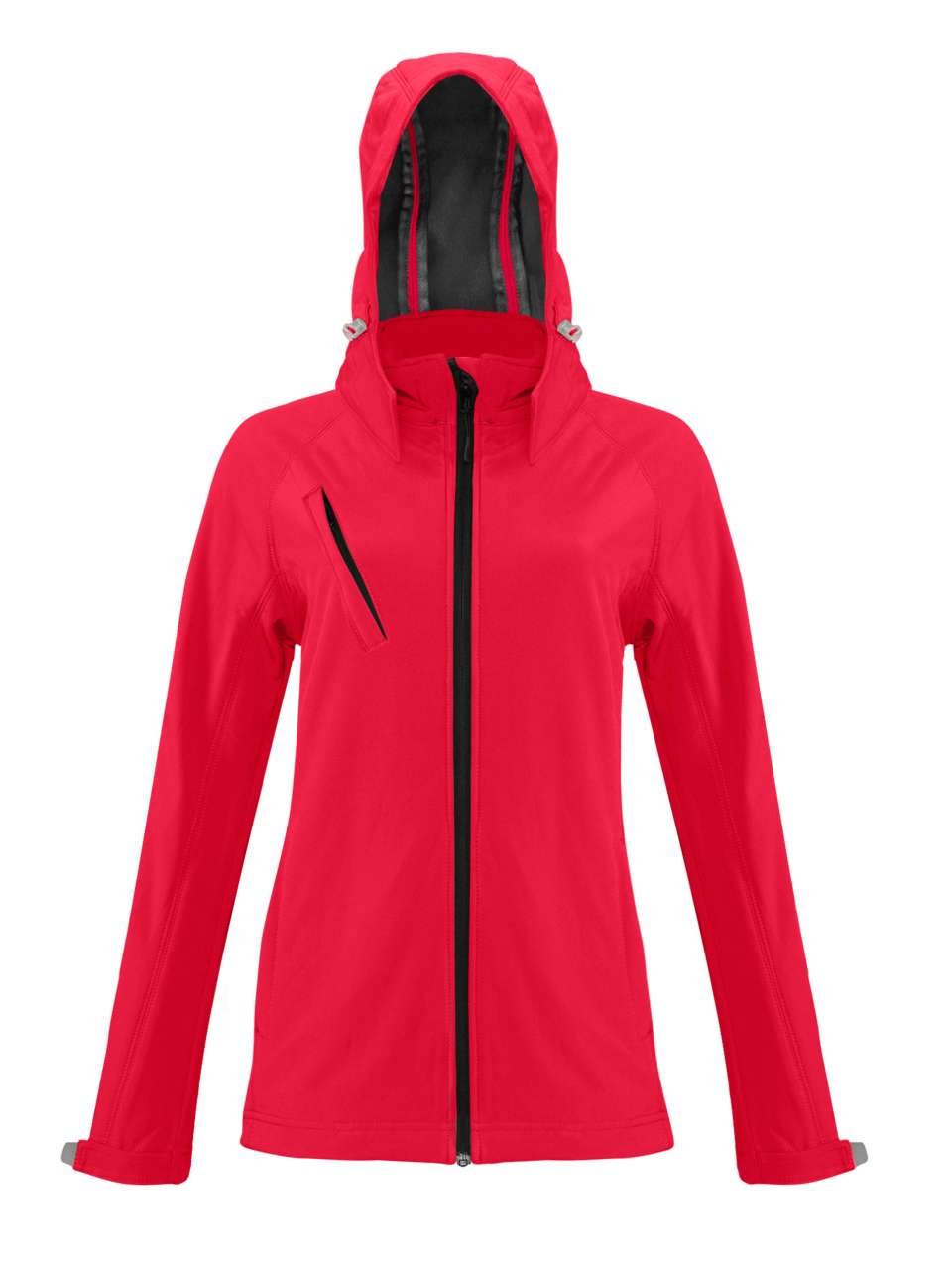  Jacheta softshell dama cu gluga