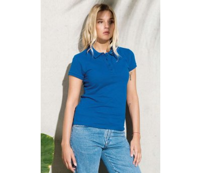 Tricou Polo Pique Femei Organic